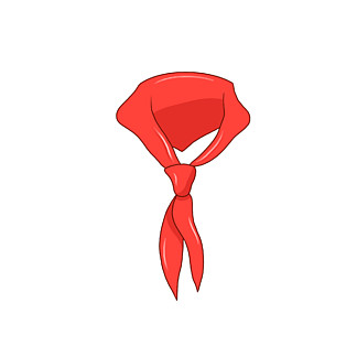 红领巾Q版卡通图片