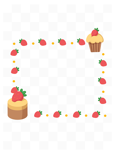 13720草莓蛋糕边框插画1378412心形蝴蝶结蛋糕边框插画84779吃蛋糕的