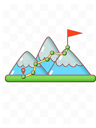 路程卡通图片