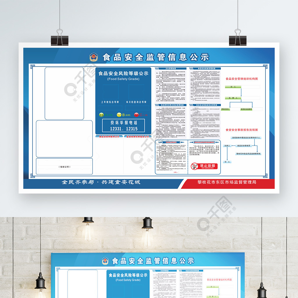 食品安全公示欄