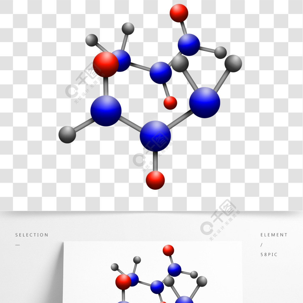 化學分子式素材元素