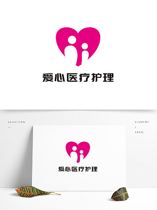 护理logo海报设计免费下载