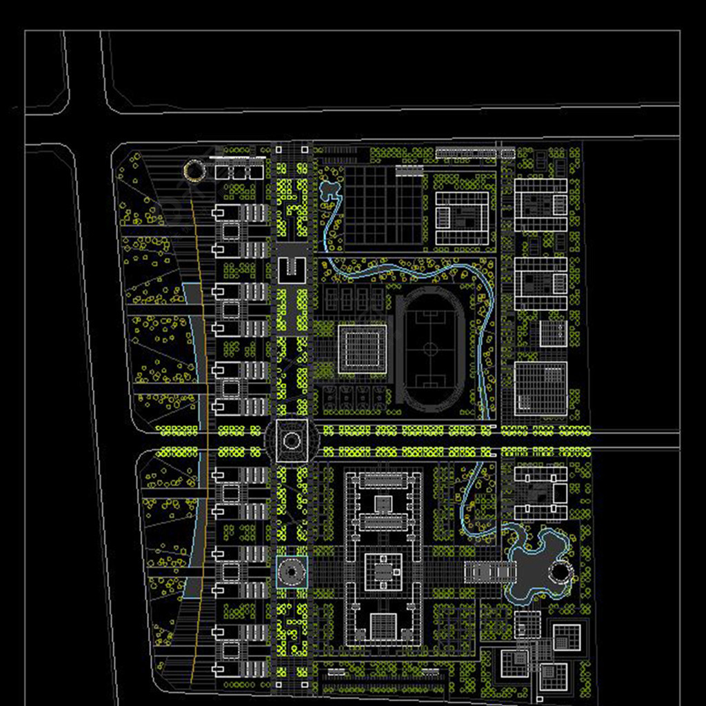 某学校景观设计总图