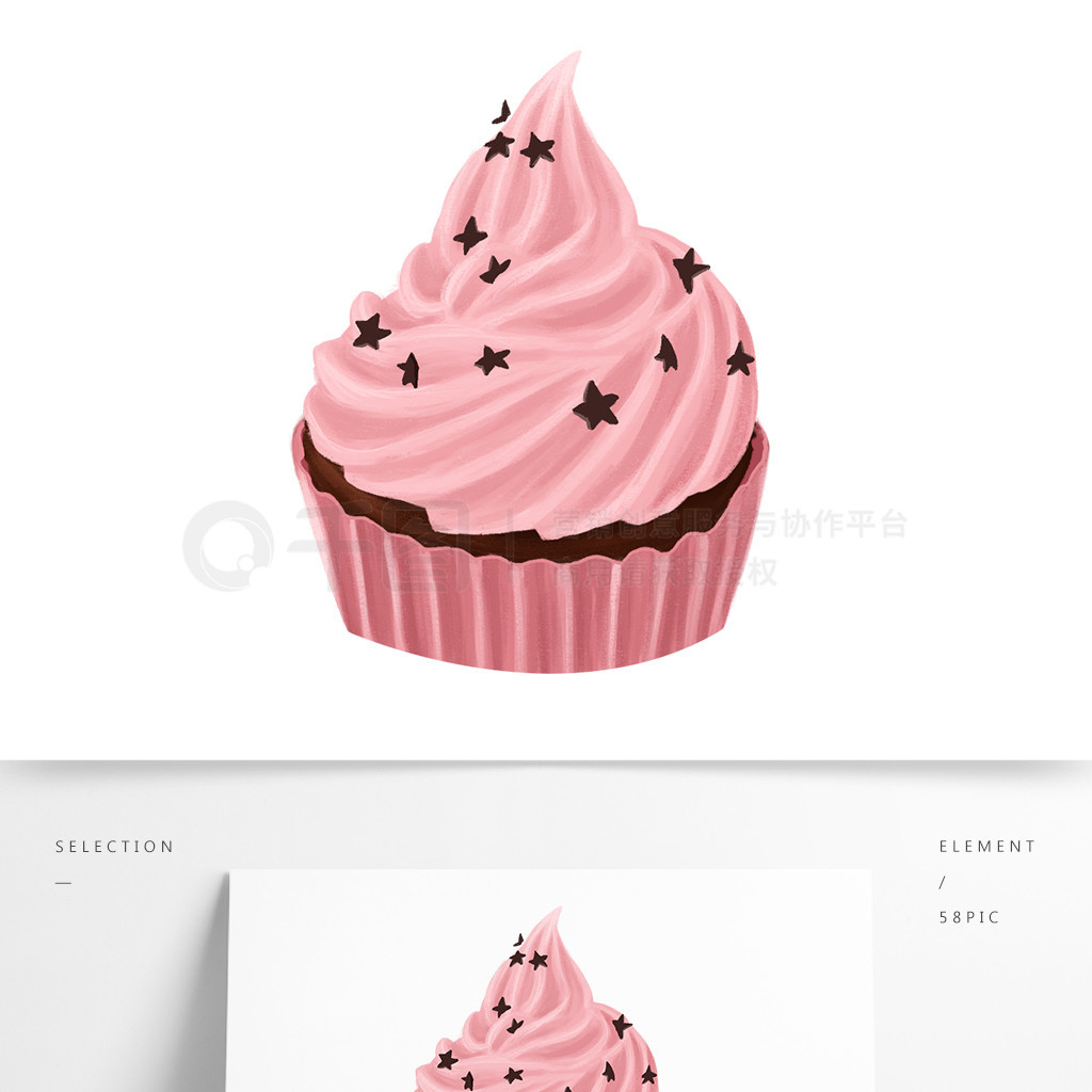 草莓纸杯蛋糕|摄影|静物|Dec1212 - 原创作品 - 站酷 (ZCOOL)