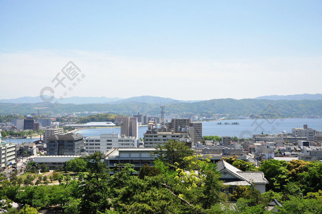 日本島根縣松江城