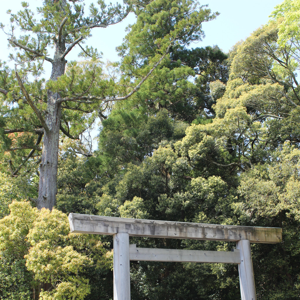 日本三重縣伊勢神宮外宮