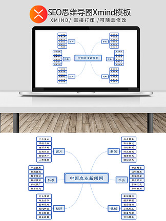 中國 i>農 /i> i>業 /i>新聞網思維導圖xmind模 i>板 /i>