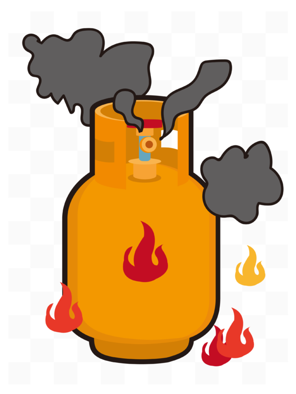 手绘公益煤气罐插画简约煤气罐设计图标卡通煤气罐png下载煤气矢量