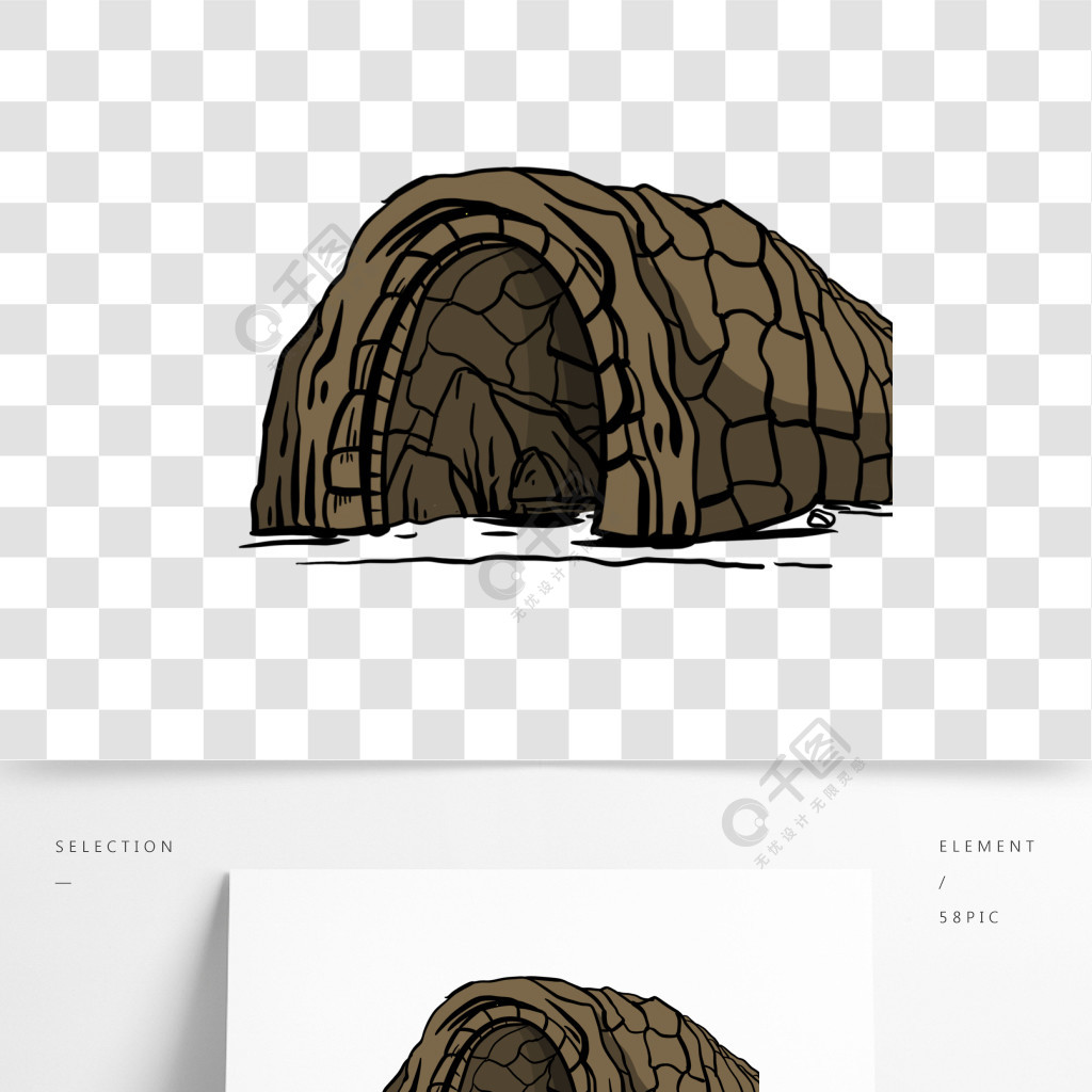 山洞矢量卡通隧道密道元素素材免扣1年前發佈