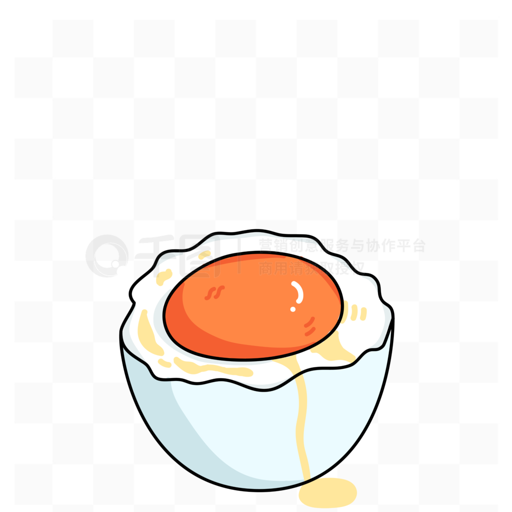 咸蛋黄头像图片