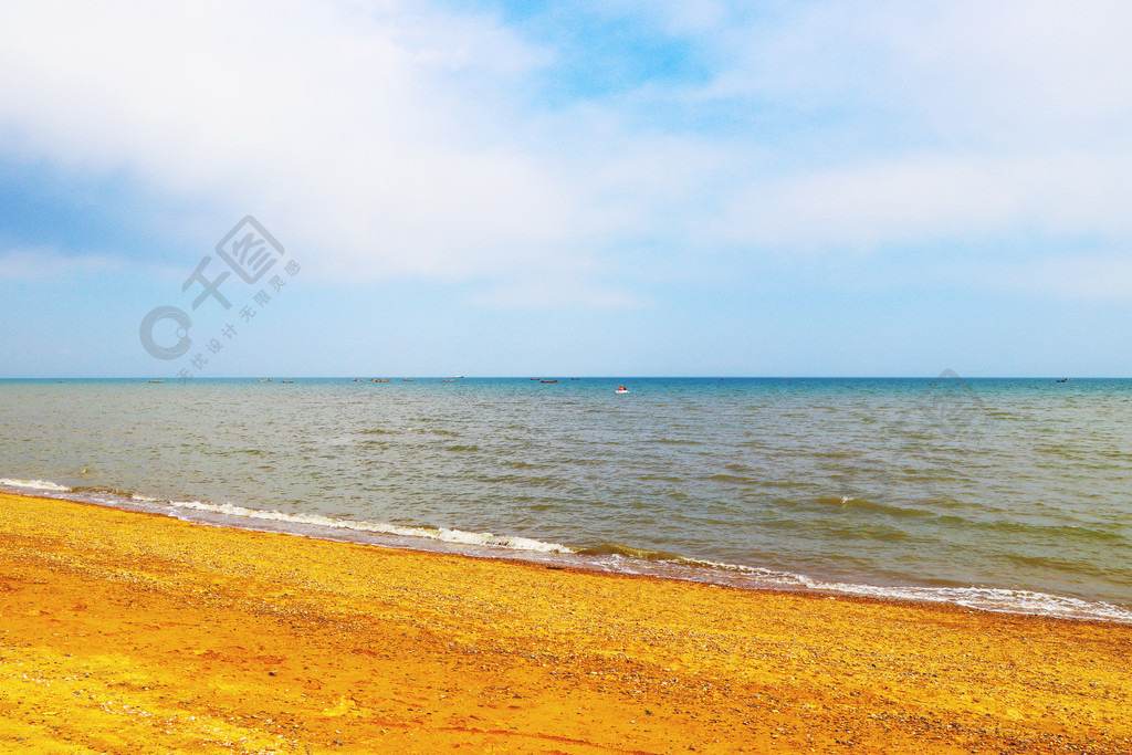 我眼中的世界藍天白雲大海沙灘