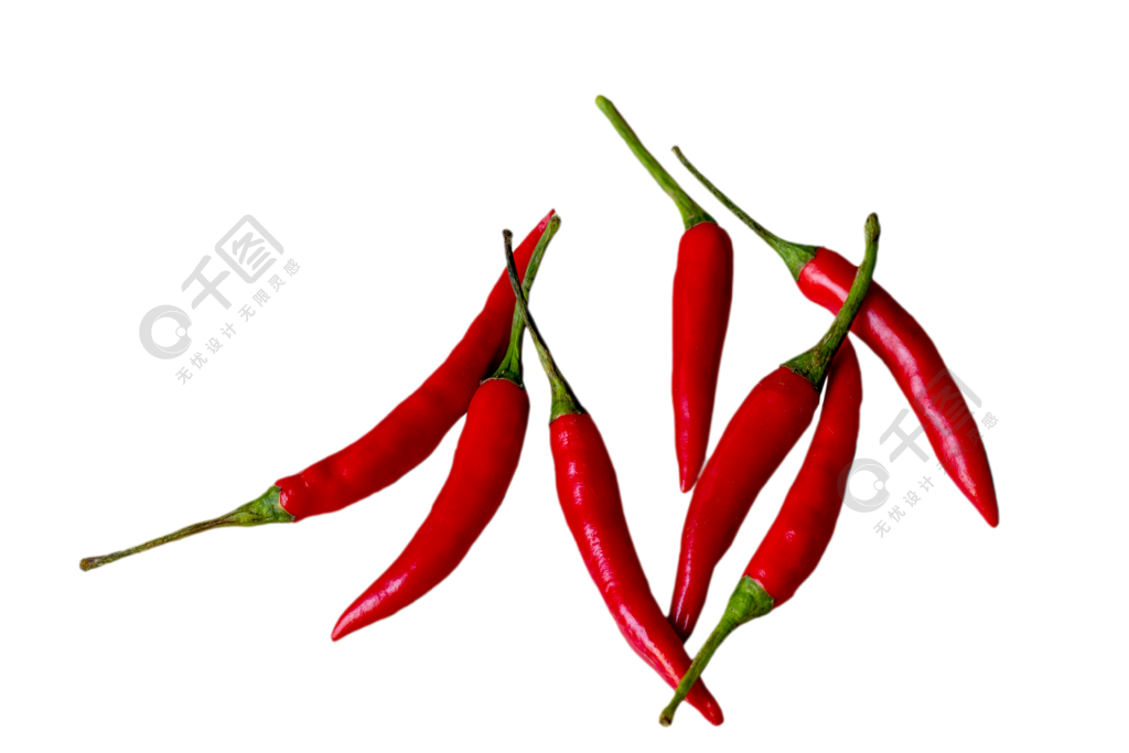 免抠素材红色辣椒食材食物蔬菜