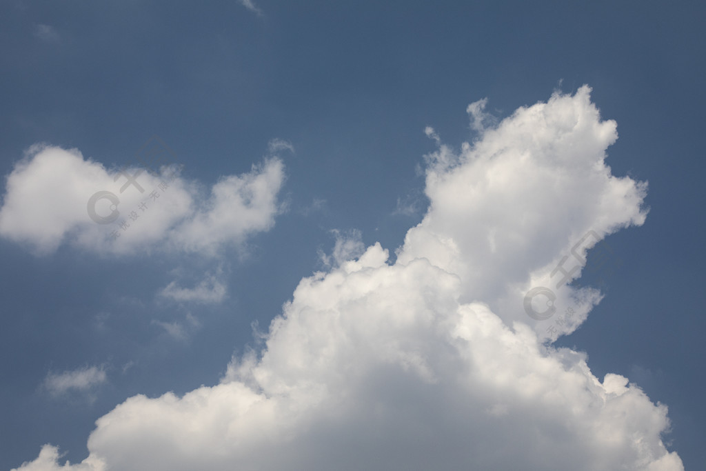 藍天白雲雲朵天空祥雲雲彩