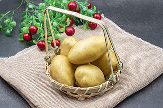 蔬菜土豆摄影图素材