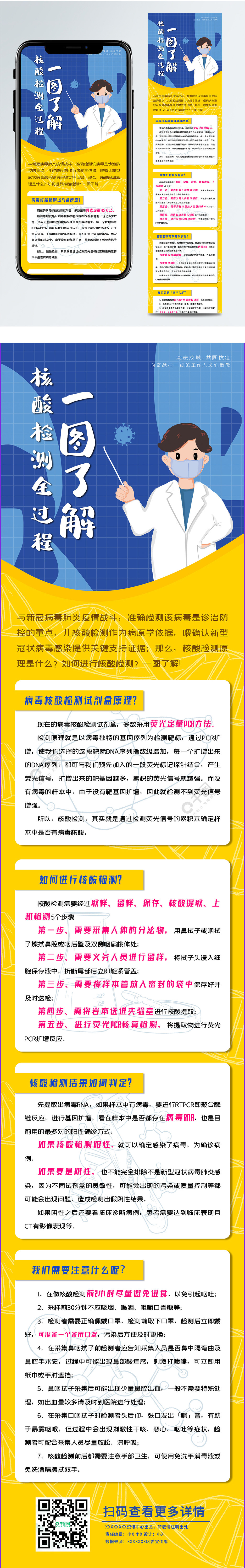 核酸检测全攻略信息长图1年前发布