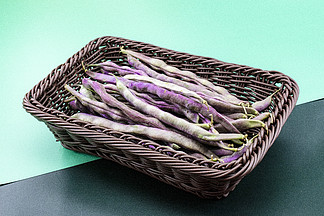 蔬菜四季豆高清摄影图素材