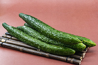 蔬菜黄瓜高清摄影图素材