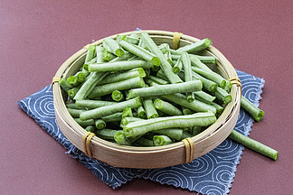 美食蔬菜豇豆高清摄影图素材
