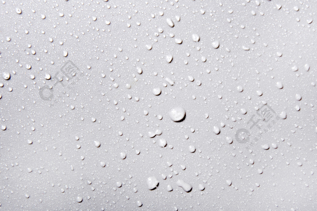 pvc表面有气泡的灰蒙蒙湿质感现实的纯水滴凝结了帆布皮革纹理的细节
