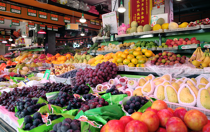 451菜市场水果摊位各种类水果45205野餐之各种蔬菜零食水果篇20105163