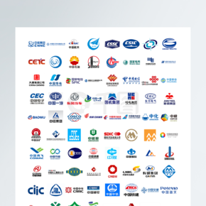 中石油中石化国家电网中国移动等国有企业logo和icon图标