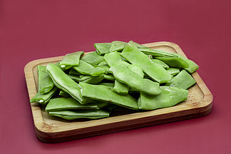 绿色蔬菜豆角高清摄影图素材