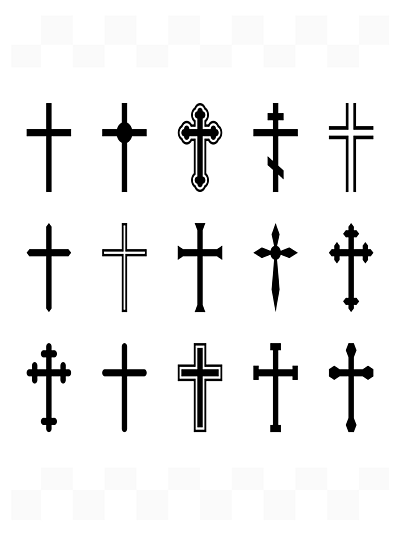 十字架字体符号大全图片