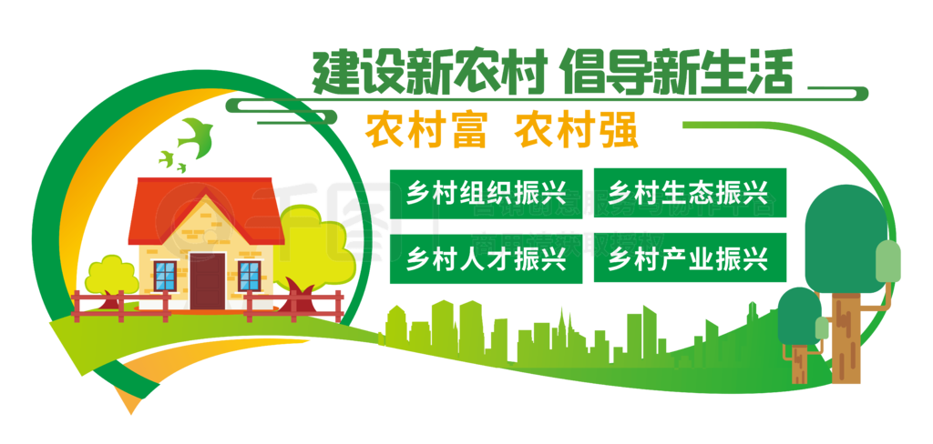 新农村文化墙 建设新农村