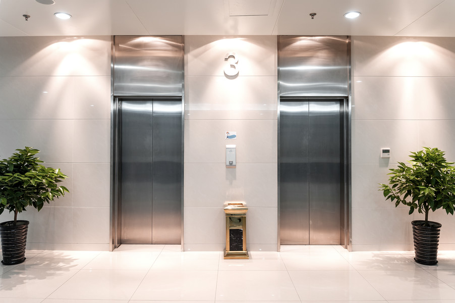 未来资产大厦电梯图片