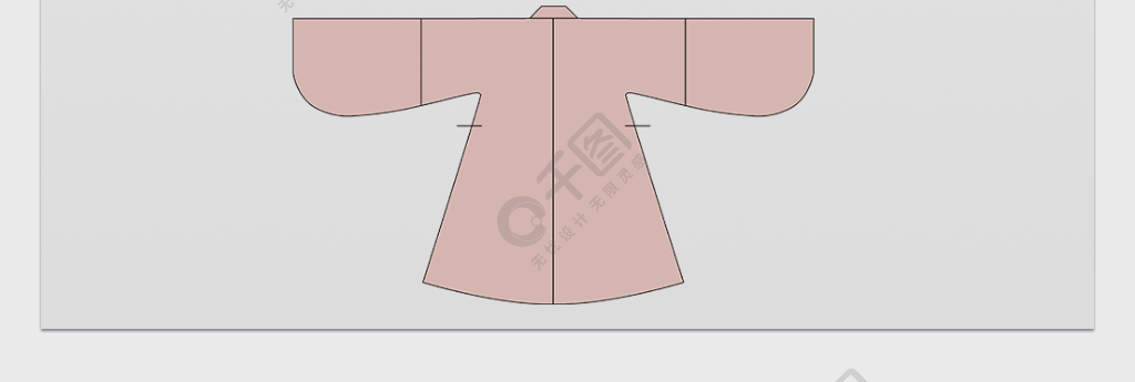 漢服明制立領對襟長襖服裝款式圖矢量圖古風1年前發佈