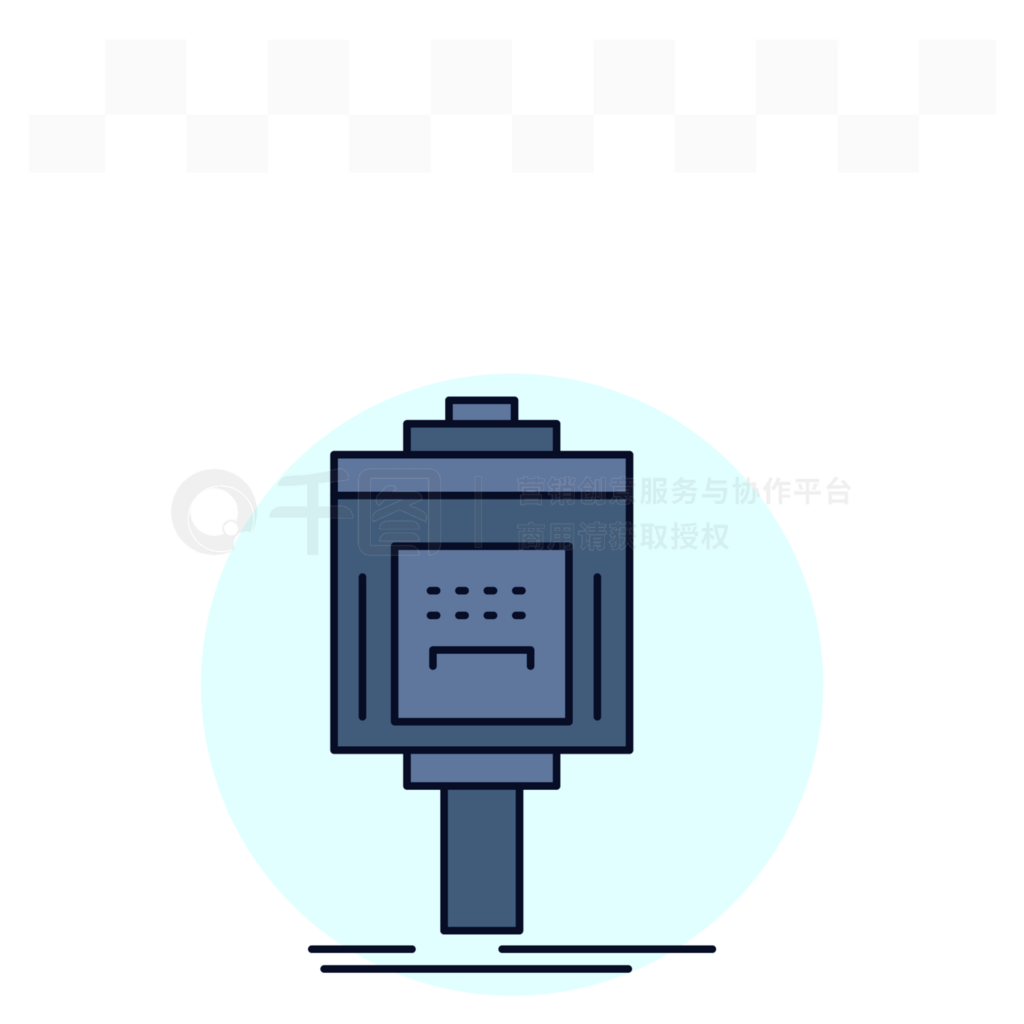 Ͳͣ񣬾Ƶ꣬ɽFlat Color Icon Vector