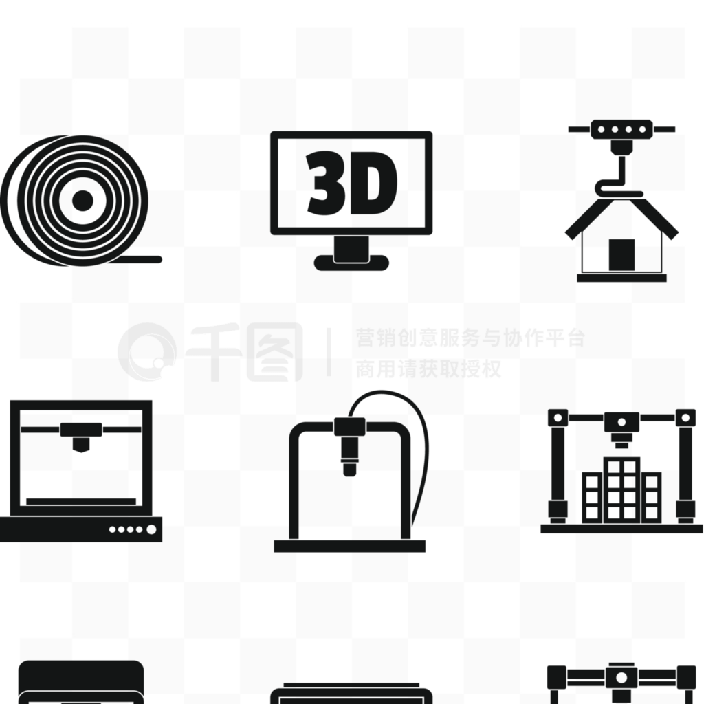 3dӡͼ꼯򵥵9 d 3dӡʸͼڰɫϸ3dӡͼ꼯򵥵ʽ