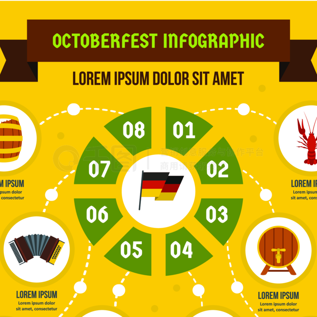 OctoberfestϢͼʮơƽϢͼʸΪվƽͼOctoberfestͼƽʽ