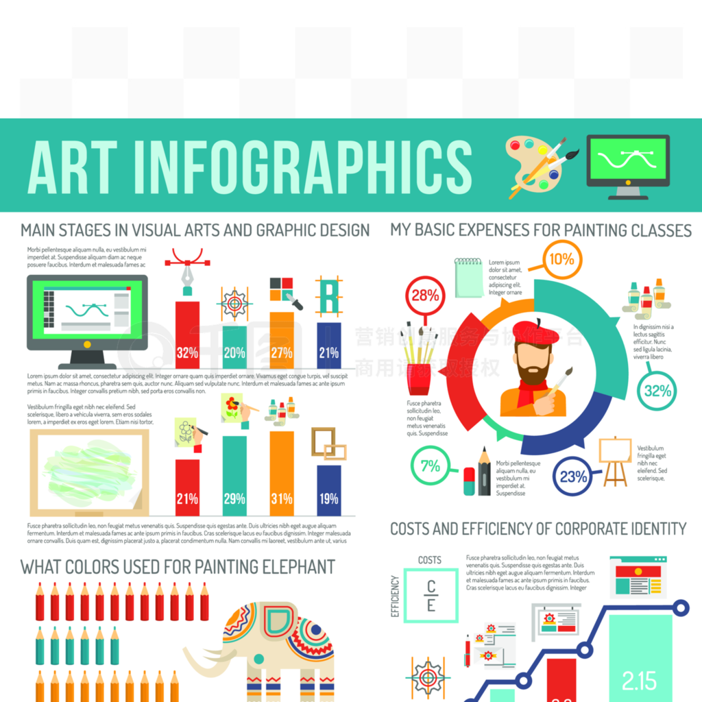 infographics뻭Һұ־ͼ֤Ϣͼ