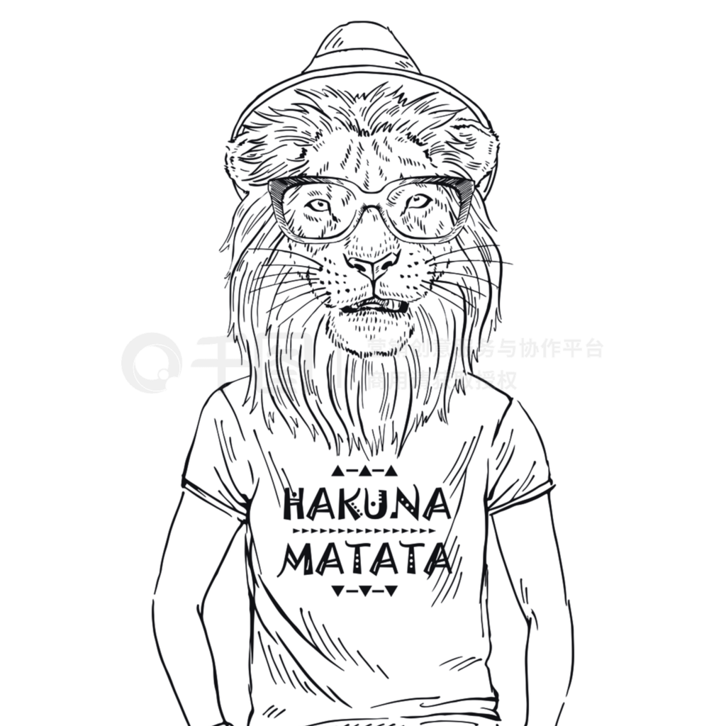 ˻ֻʨӵһɫдt뱨Hakuna Matataϰɫ