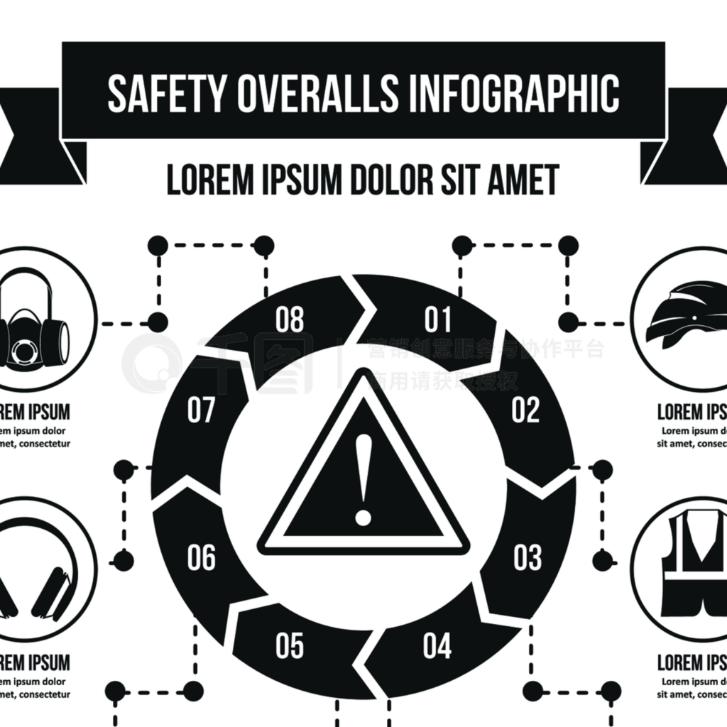 ȫͼİȫinfographicȾý麣ļ򵥵֤ȫϢͼ򵥵ʽ