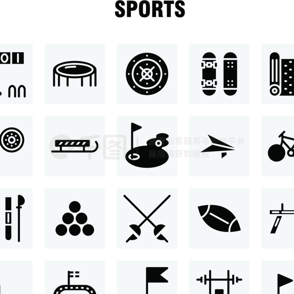 ԱͿԱSports Solid Glyph Icon Packӣ٤̨򣬳أ˹ŵˣʸͼ