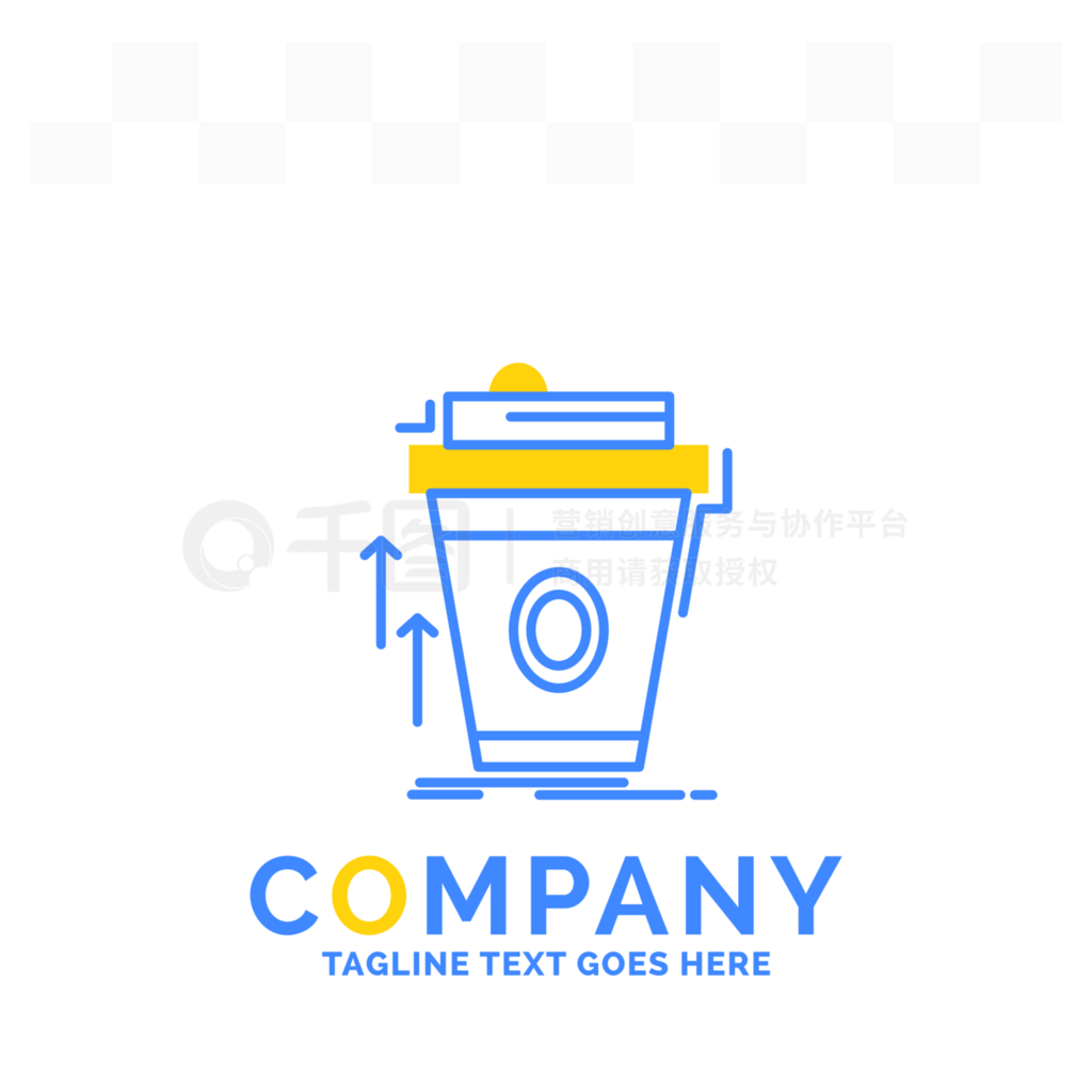 ƷȣӣƷӪBlue Yellow Business LogoģĴģĵط