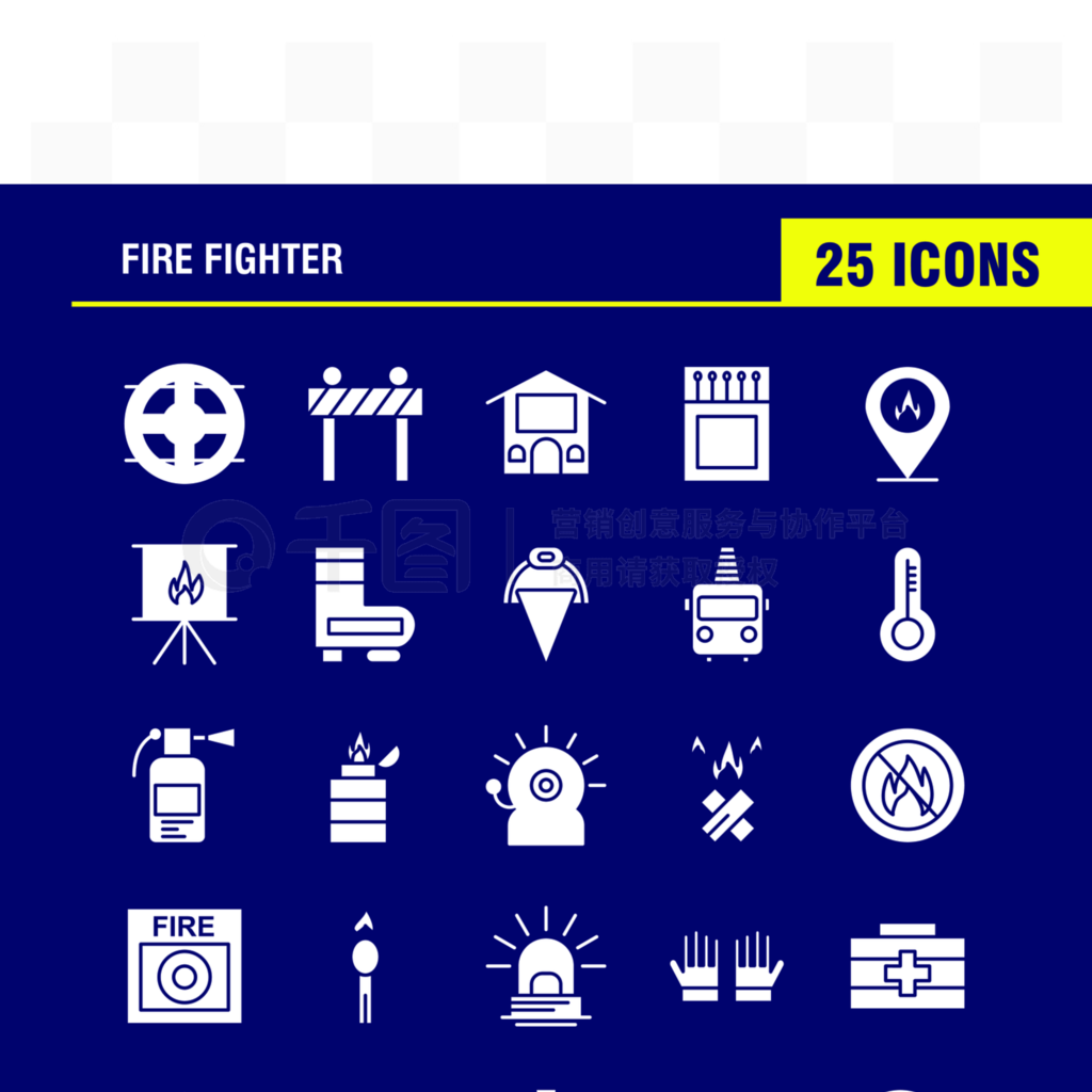 WebӡƶUX UI׼Fire Fighter Solid Glyph Icon磺ȼսԱϰľ壬սͼ-ʸ