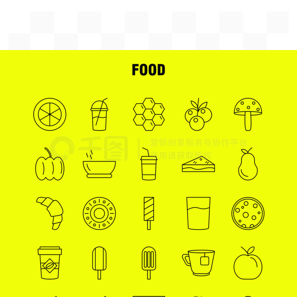 WebӡƶUX UI׼Food Lineͼ磺ţǰʳƷԶ飬ܣԶͣͼ-ʸ