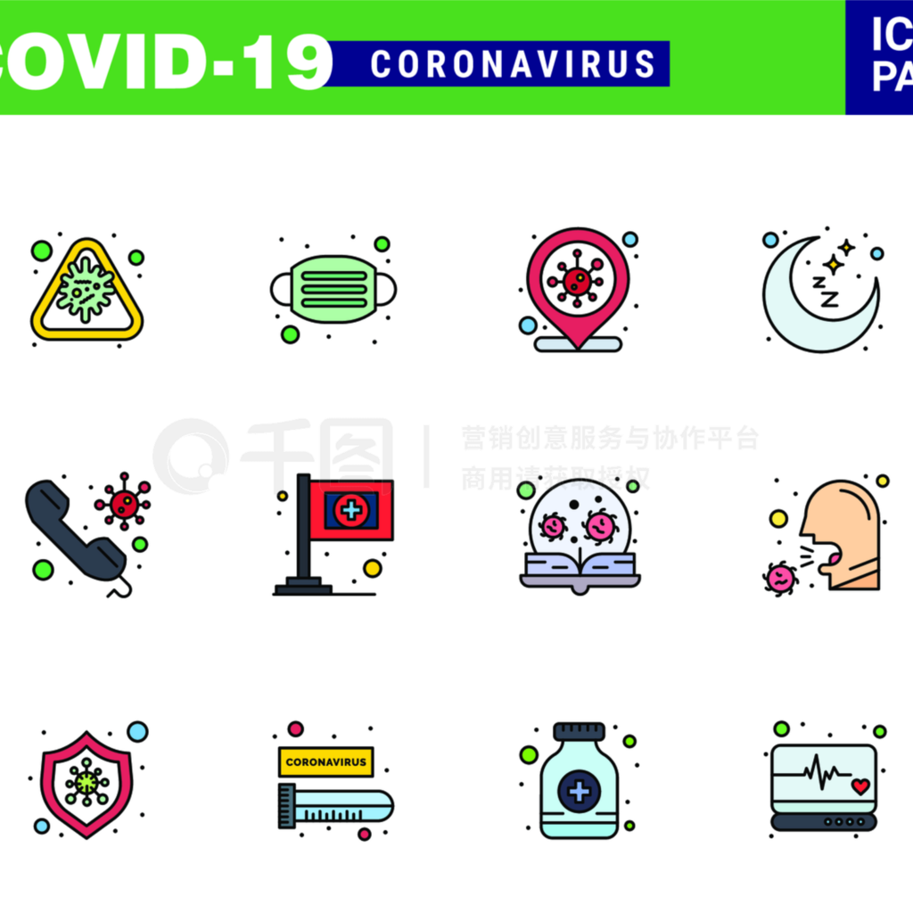 Covid-19״Pendamic 16ƽɫͼ꼯У˯ߣȫҹȾ״2019-novʸԪ