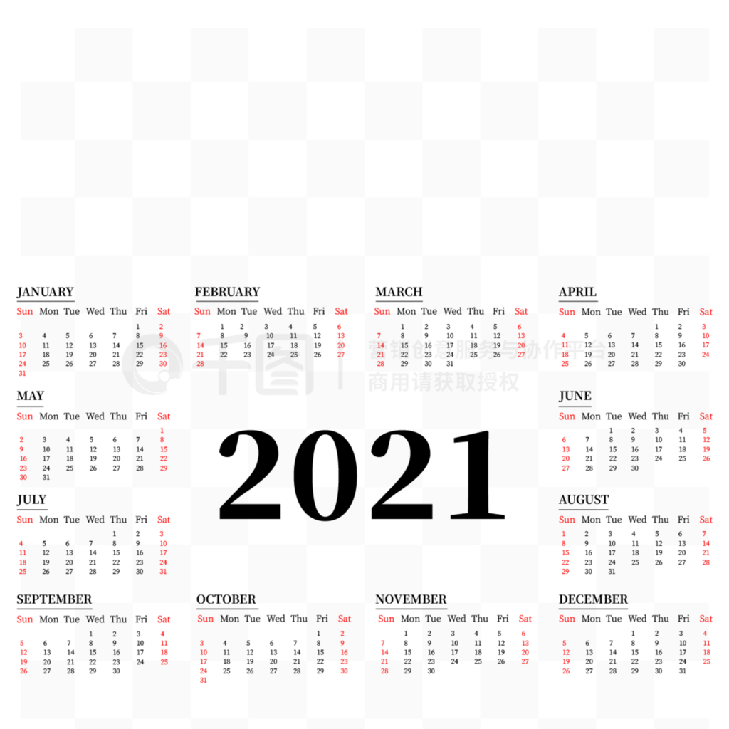 2021 calendar ŰԼ