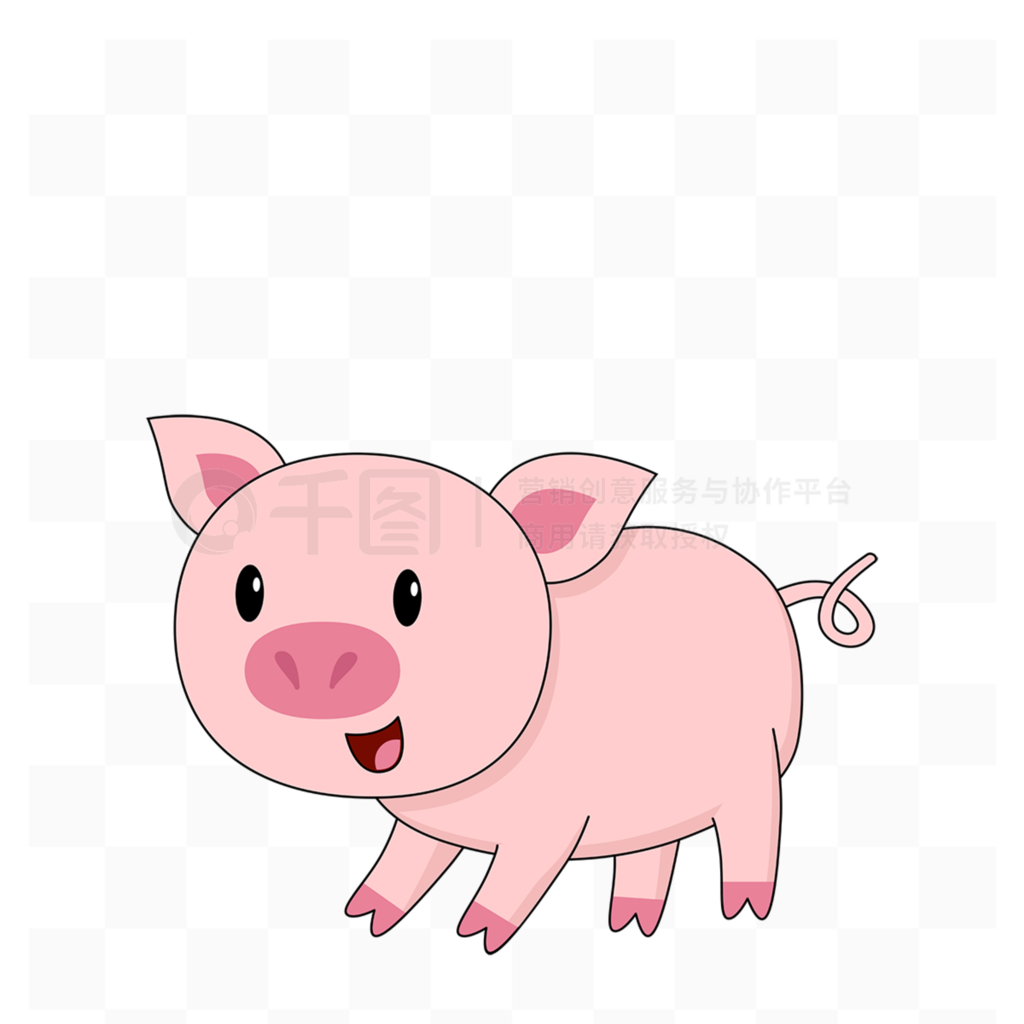 ͨɰˣСʸز pig clipart