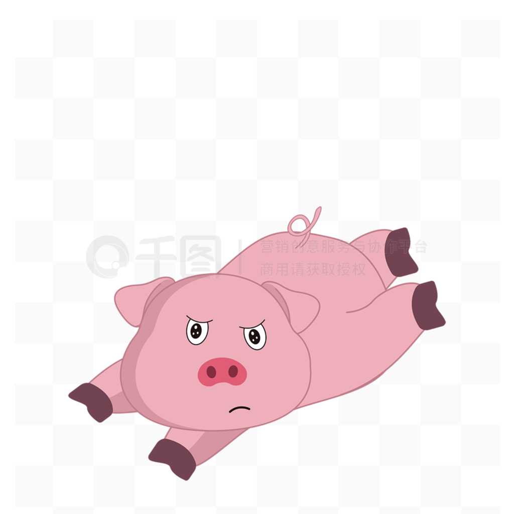 ЦſСɰͨɫʸԪ pig clipart