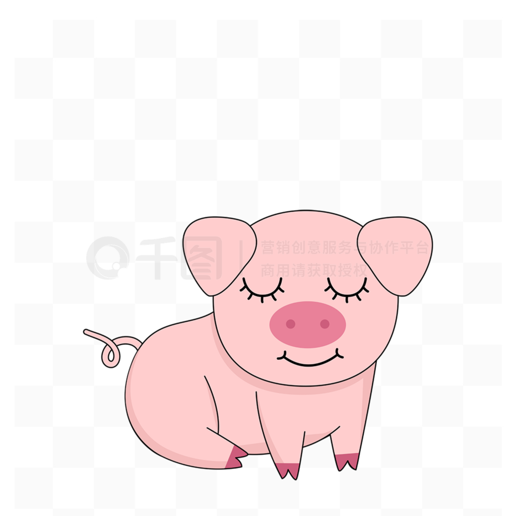 pig clipart ͨɫɰСزļ