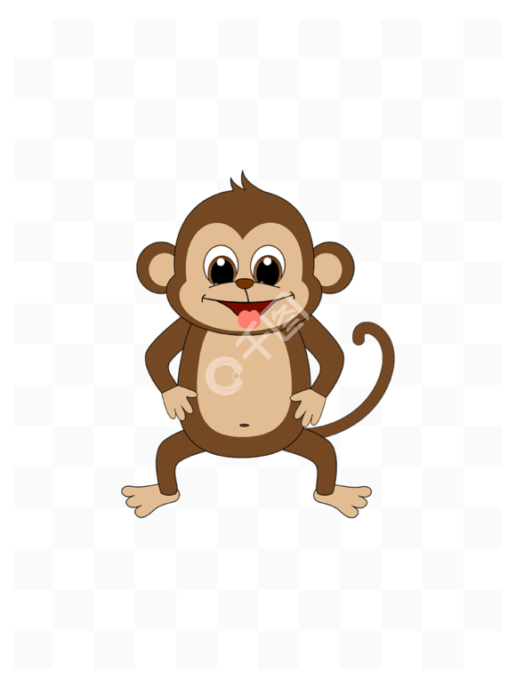 ͨɰʸЦСز monkey clipart