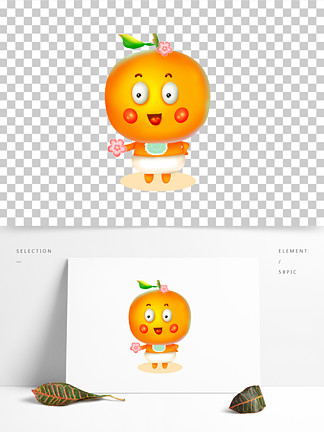 笑臉可愛形象159140677可愛卡通形象橘子水果娃娃矢量197759古風仕女