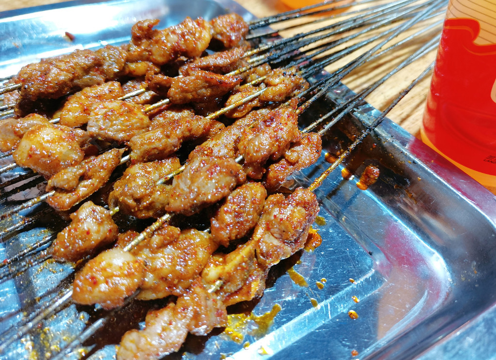 蘭州特色烤羊肉串