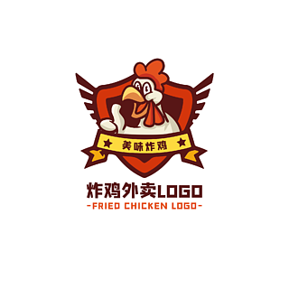 炸鸡logo素材图片