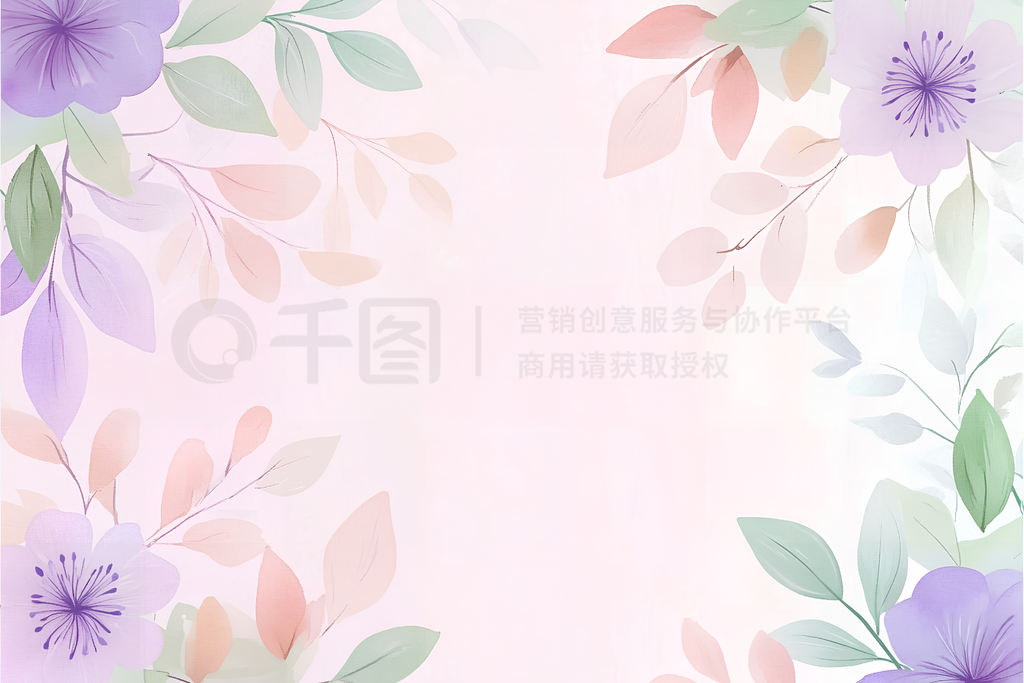 Flower backgroundԼ廭绨Ҷװα